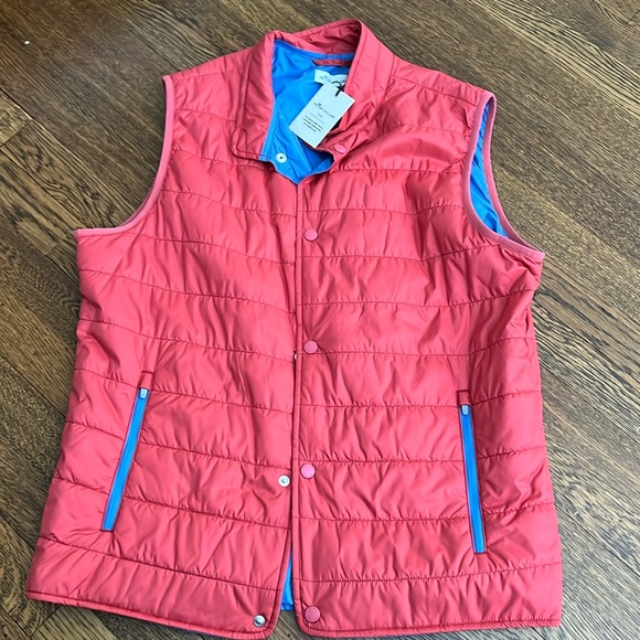 Peter Millar Other - NWT PETER MILLAR Hyperlight Vest 
Medium
Color: Cape Red